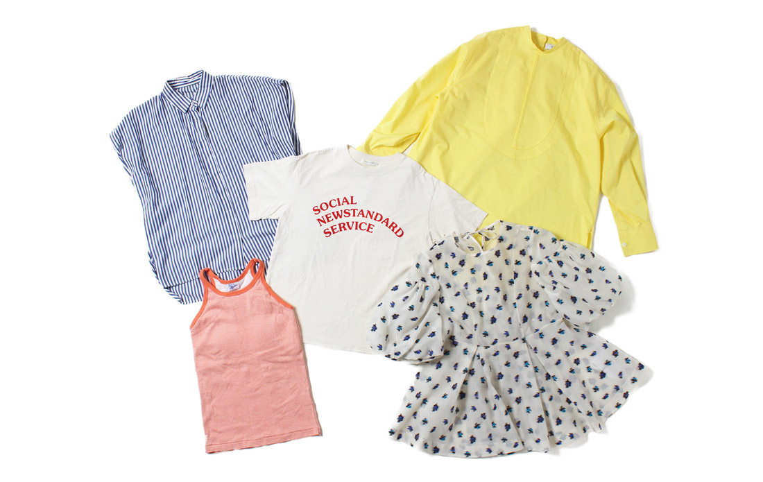 ［WOMEN］夏トップス売るなら今｜Tシャツ＆シャツ・ブラウス買取強化中