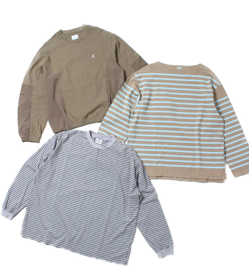 ロングTシャツ　ロア　ブラームス　サンドウォーター