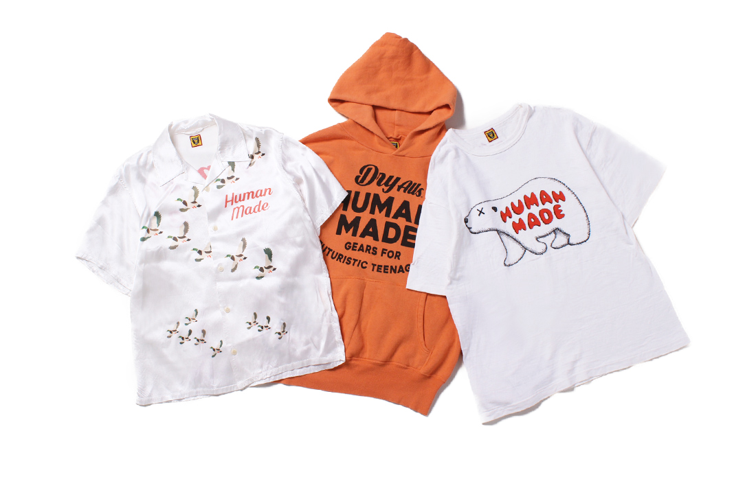 ［HUMAN MADE］ポップで温かみのあるグラフィック